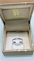 Ring Roberta Piscettaro Gioielleria Woman in White Gold Diamante 0.01 Ct ANSOL001 - ANSOL001